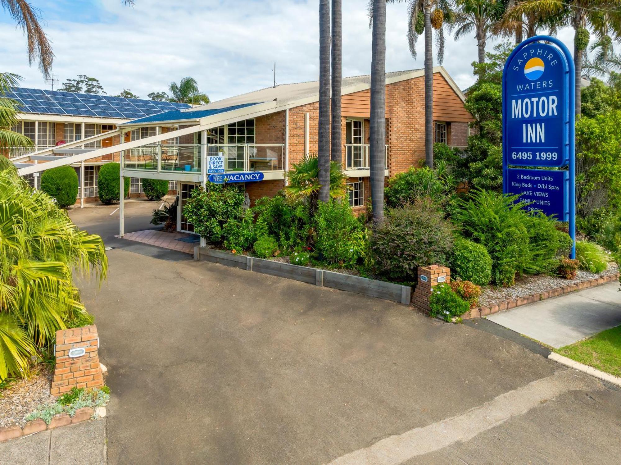 Sapphire Waters Motor Inn Merimbula Bagian luar foto